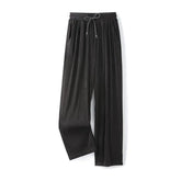 Loose Ice Silk Pants